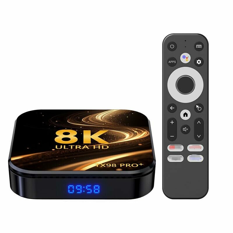 Chrox Android Tv Box 13.0, Tx98 Pro...